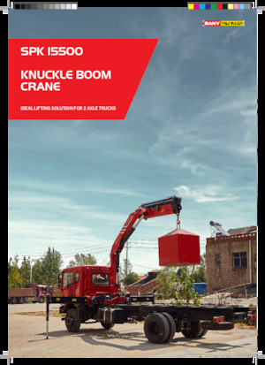 Hidraulikus rakodódaruk Sany SPK 15500 C