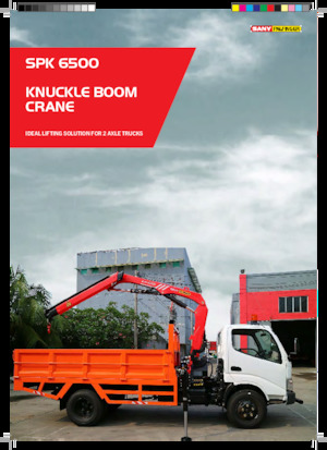 Hidraulikus rakodódaruk Sany SPK 6500 A