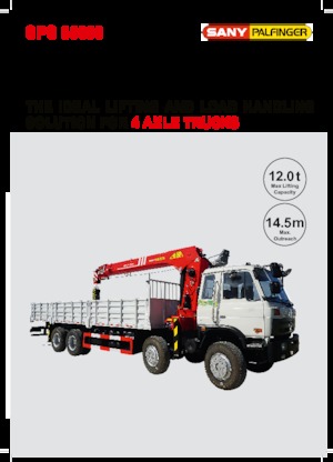 Hidraulikus rakodódaruk Sany SPS 30000 B