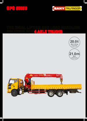 Hidraulikus rakodódaruk Sany SPS 50000 B 