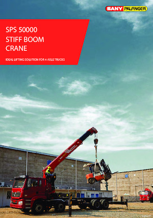 Hidraulikus rakodódaruk Sany SPS 50000 C