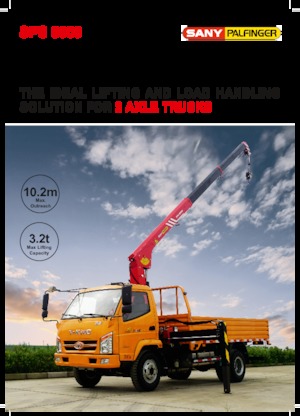 Hidraulikus rakodódaruk Sany SPS 8000 A