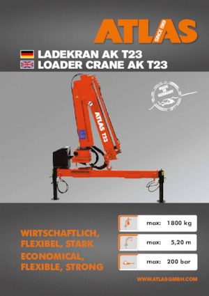 Hidraulikus rakodódaruk Atlas T 23 A28