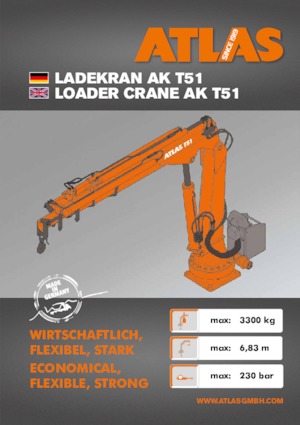 Hidraulikus rakodódaruk Atlas T 51 A27