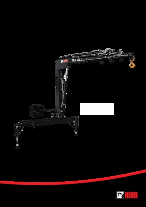 Hidraulikus rakodódaruk Hiab T-CLX 038-3 CE