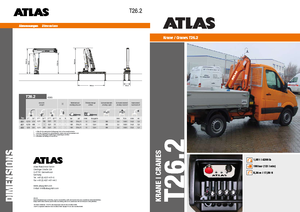 Hidraulikus rakodódaruk T-Atlas TLC T 26.2 A 26