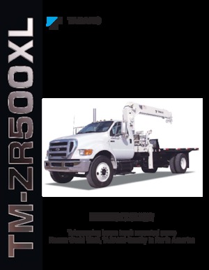 Hidraulikus rakodódaruk Tadano TM-ZR506XL