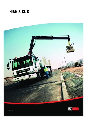 Hidraulikus rakodódaruk Hiab X-CL 8-3 