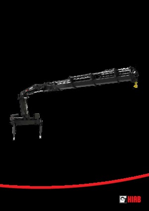 Hidraulikus rakodódaruk Hiab X-HiPro 302 E-4 Jib 70 X-4