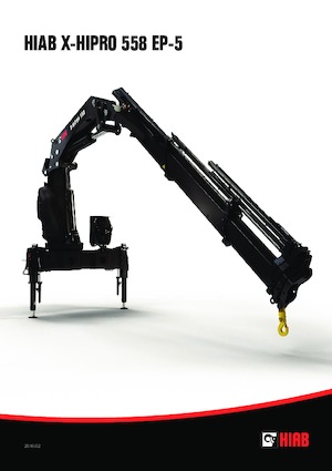 Hidraulikus rakodódaruk Hiab X-HiPro 558 EP-5