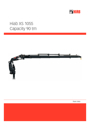 Hidraulikus rakodódaruk Hiab XS 1055 E-8 HIPRO CD