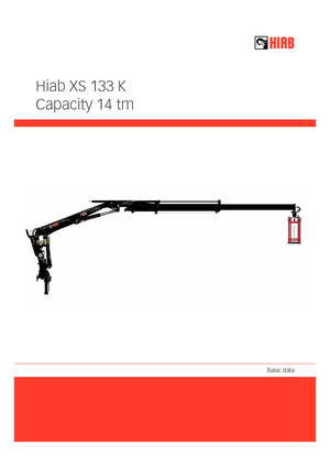 Hidraulikus rakodódaruk Hiab XS 133 K-2 PRO