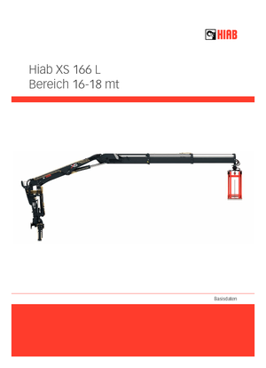 Hidraulikus rakodódaruk Hiab XS 166 DLS-4 PRO