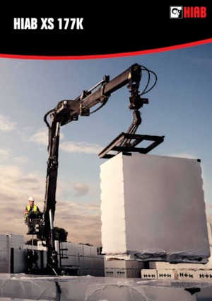 Hidraulikus rakodódaruk Hiab XS 177 K-2 PRO
