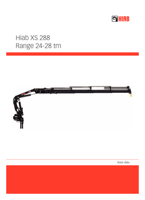Gördülő rakodódaruk Hiab XS 288 E-6 HIPRO Jib 70-2