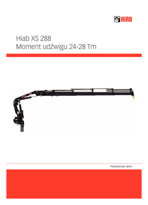 Gördülő rakodódaruk Hiab XS 288 E-8 HIPRO CD