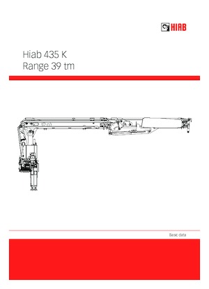 Hidraulikus rakodódaruk Hiab XS 435K-2-4 HiPro