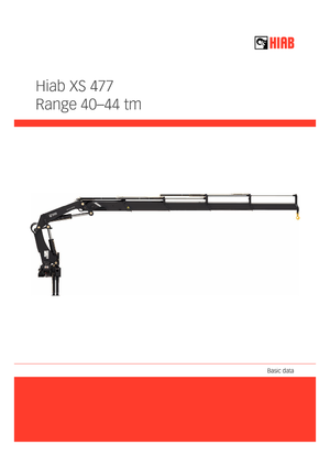 Hidraulikus rakodódaruk Hiab XS 477 E-8 HIDUO