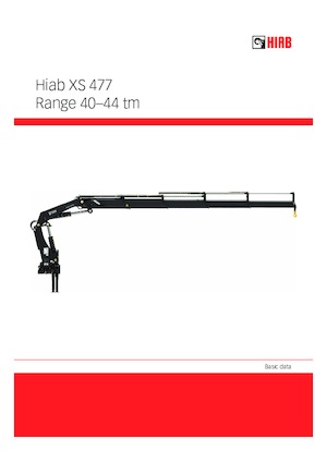 Hidraulikus rakodódaruk Hiab XS 477 EP-5 HIDUO