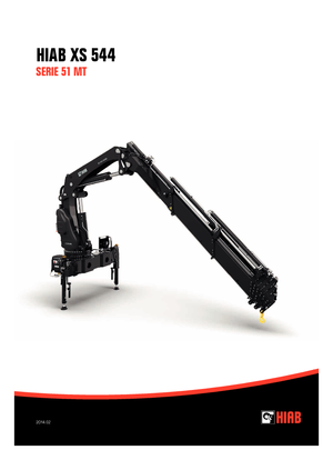 Hidraulikus rakodódaruk Hiab XS 544 E-6 HIPRO