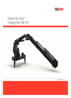 Hidraulikus rakodódaruk Hiab XS 622 E-6 HIPRO