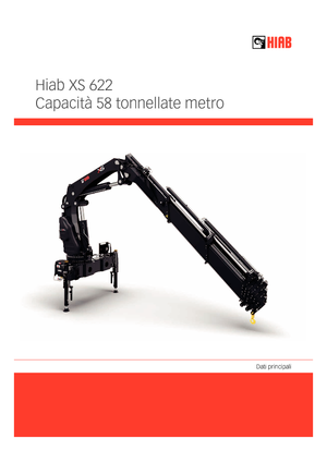 Hidraulikus rakodódaruk Hiab XS 622 EP-4 HIPRO