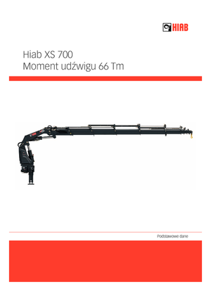 Hidraulikus rakodódaruk Hiab XS 700 E-9 HIPRO CD