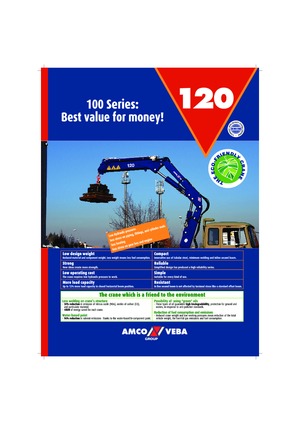 Hidraulikus rakodódaruk Amco Veba 120-1 S