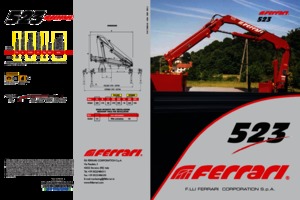 Hidraulikus rakodódaruk Ferrari® 523 A 1