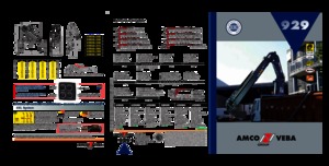 Hidraulikus rakodódaruk Amco Veba 929-4 S