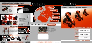 Hidraulikus rakodódaruk Atlas AK 172.3E A3 