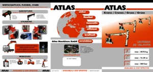 Hidraulikus rakodódaruk Atlas AK 186.3 VB A12K