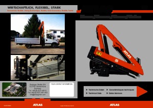 Hidraulikus rakodódaruk Atlas AK 35.1 