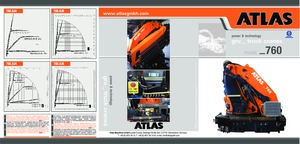 Hidraulikus rakodódaruk Atlas AK 760.8 J4