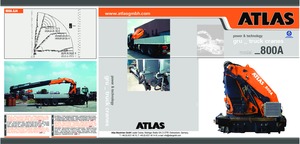 Hidraulikus rakodódaruk Atlas AK 800 A4