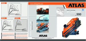 Hidraulikus rakodódaruk Atlas AK 990.6 J4