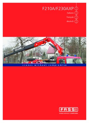 Hidraulikus rakodódaruk Fassi F 210 A 23