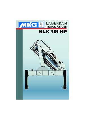 Hidraulikus rakodódaruk MKG HLK 151 HP a2 