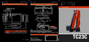 Hidraulikus rakodódaruk Atlas TC 23 C SF2