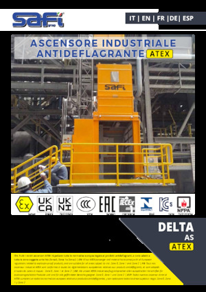 Ipari csörlők Safi DELTA AS ATEX