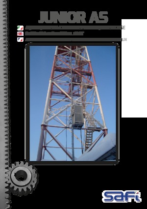 Ipari csörlők Safi JUNIOR AS