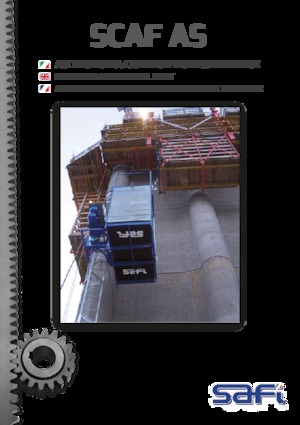 Ipari csörlők Safi SCAF AS