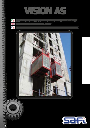 Ipari csörlők Safi VISION AS 1000