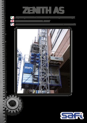 Ipari csörlők Safi ZENITH AS 2000