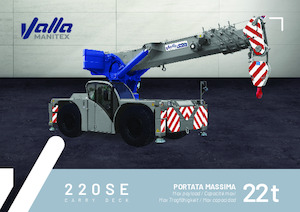 Ipari mobildaruk Valla 220 SE