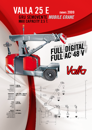 Ipari mobildaruk Valla 25 E 