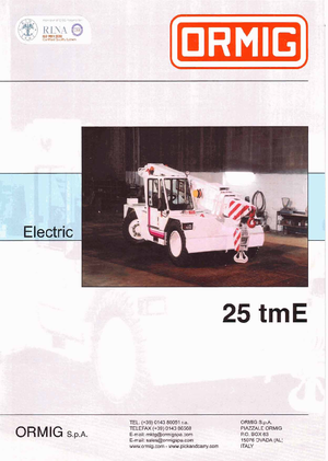 Ipari mobildaruk ORMIG 25 tmE