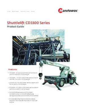 Ipari mobildaruk Shuttlelift 3340 B