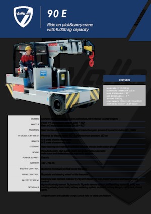 Ipari mobildaruk Valla 90 E