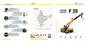 Ipari mobildaruk Escorts F 20 Piling